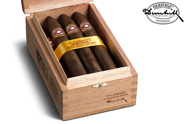 Alfred Dunhill Heritage Torpedo 10 Zigarren Alfred Dunhill Heritage Torpedo 10 Zigarren